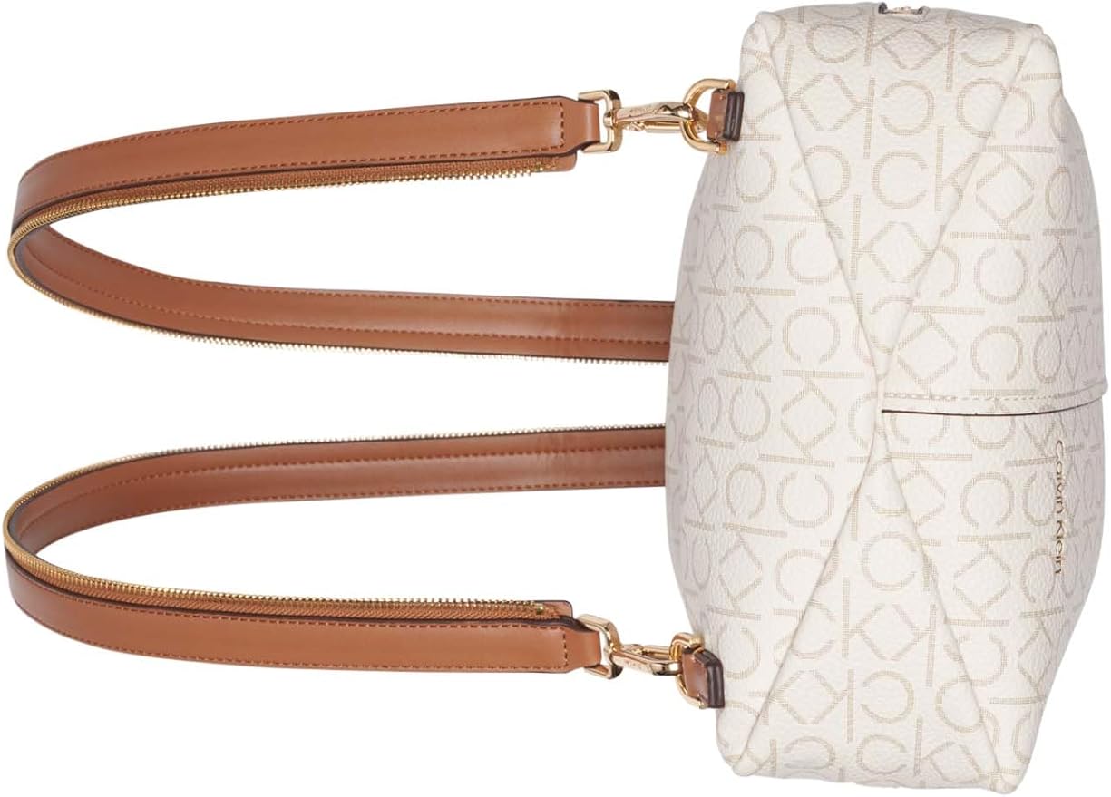 Calvin Klein Myra Convertible: Mochila y Bandolera 2-en-1 en Monograma