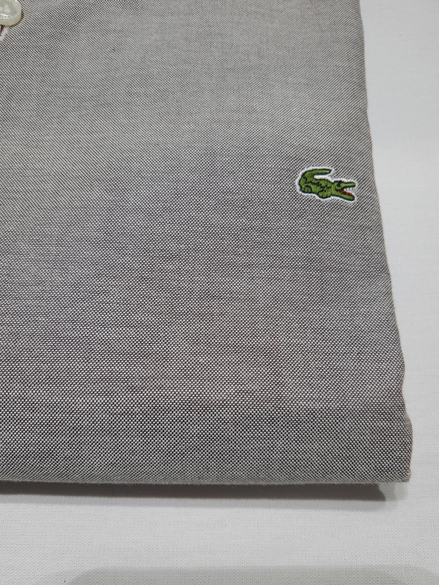 Camisa Lacoste Gris Slim Fit - CH0763