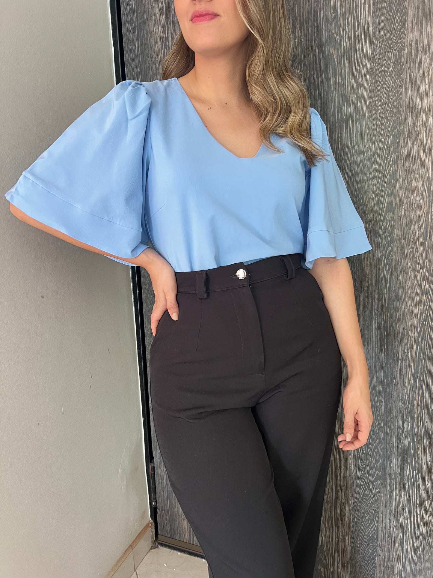 Blusa By Paola Forero Issa Celeste BPF024