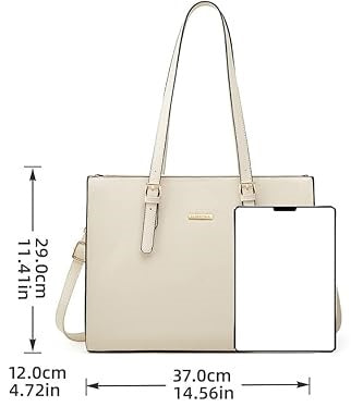 Bolso Tote Elim & Paul Beige Premium