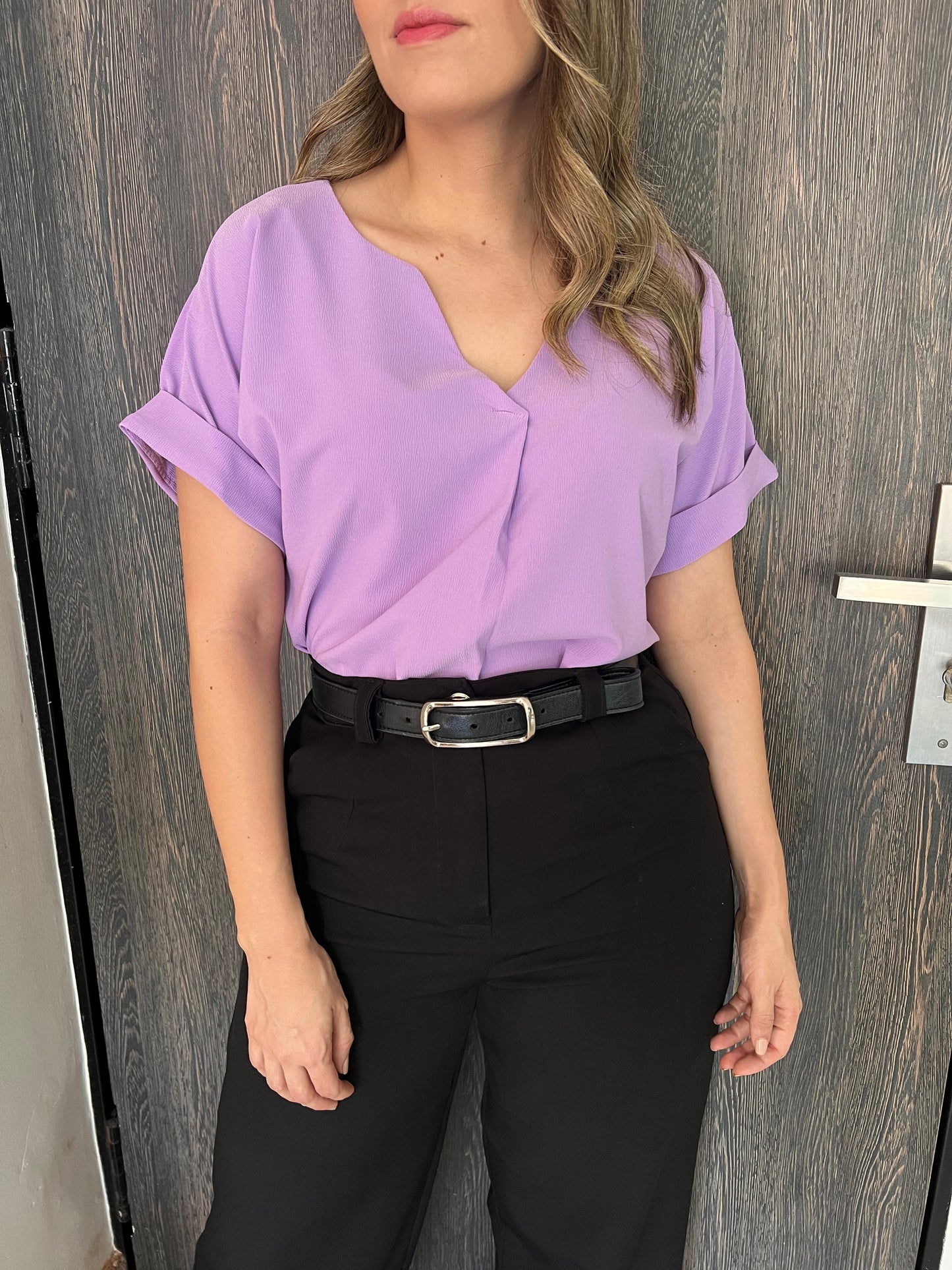 Blusa By Paola Forero Sofia Lila BPF027