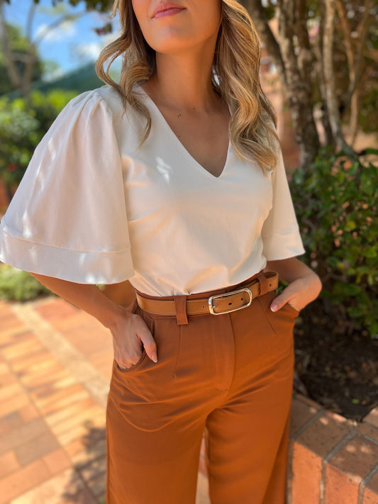 Blusa By Paola Forero Issa Blanco BPF023