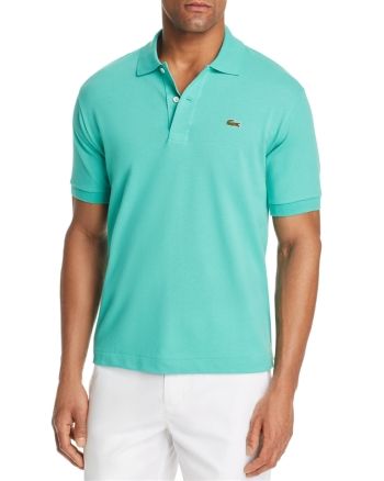 Polo Lacoste Classic Fit – Edición Verde Claro