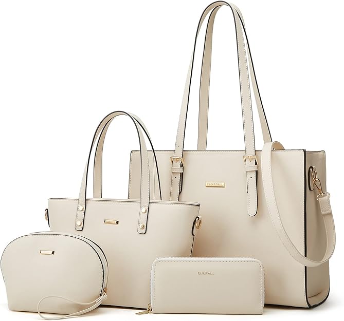 Bolso Crossbody Elim & Paul Beige - Diseño Mediano Versátil