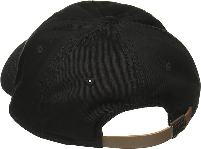 Gorra Tommy Hilfiger Classic Negra: Estilo Americano Icónico en Algodón Premium