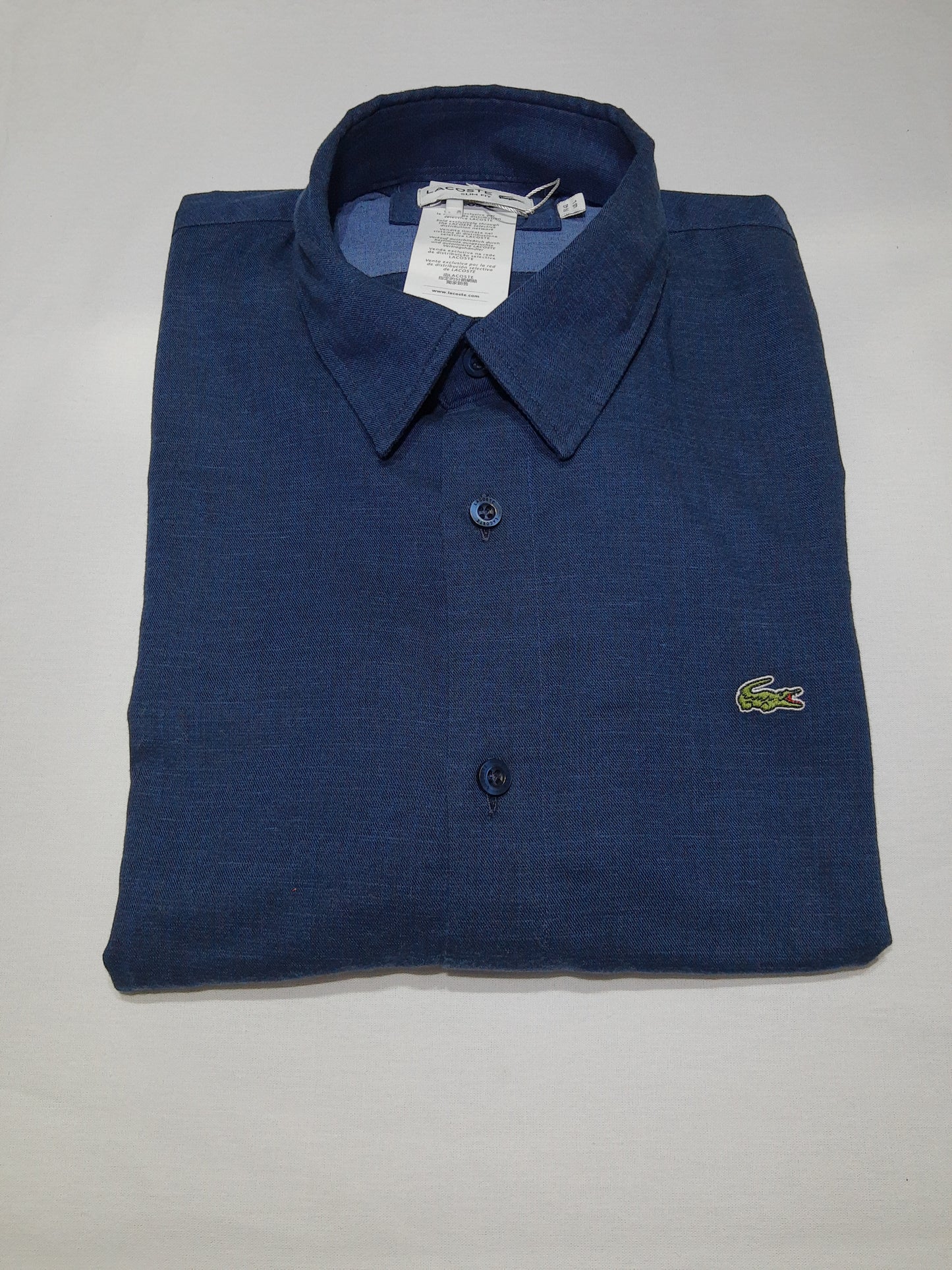 Camisa Lacoste Azul oscuro Slim Fit - CH0086
