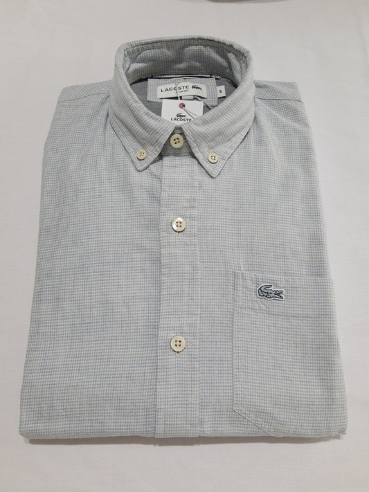 Camisa Lacoste Azul con detalles Slim Fit - CH0929