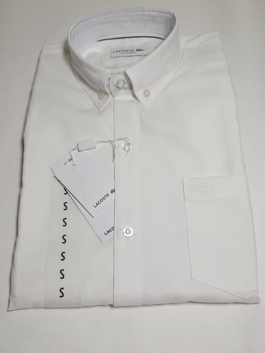 Camisa Lacoste Blanca Regular FIT - CH4861