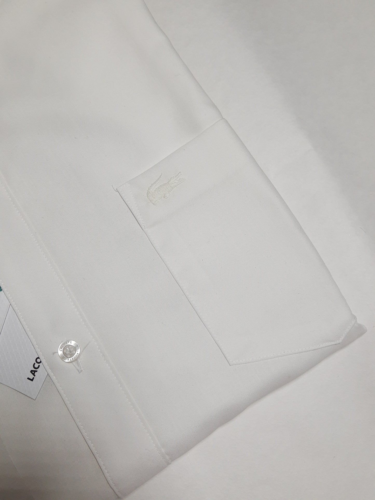 Camisa Lacoste Blanca Regular FIT - CH4861