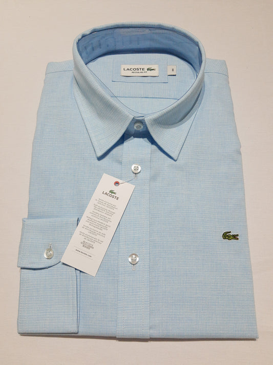 Camisa Lacoste Azul con detalles Regular Fit - CH4869