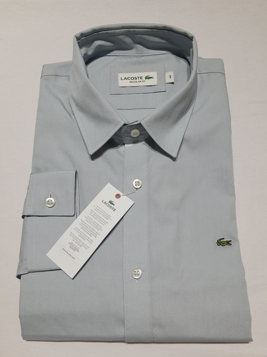 Camisa Lacoste Gris Regular Fit - CH 9081