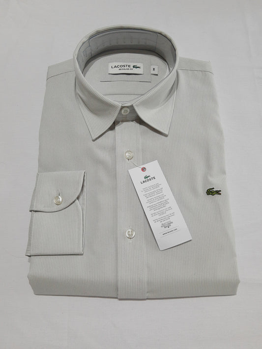 Camisa Lacoste Gris con detalles Regular Fit - CH9960