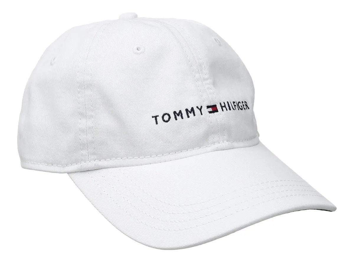 Gorra Tommy Hilfiger Classic Blanca: Estilo Americano Icónico en Algodón Premium