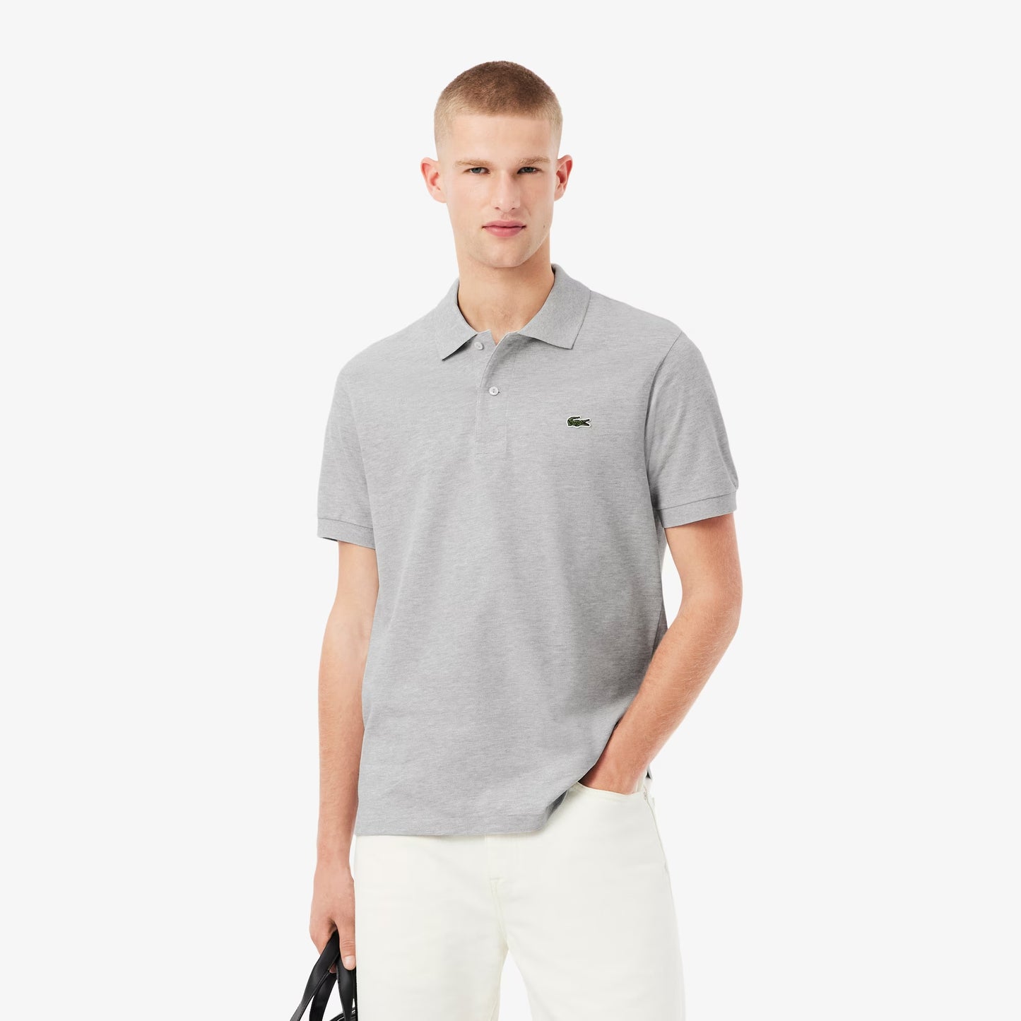 Polo Lacoste Classic Fit – Edición Gris