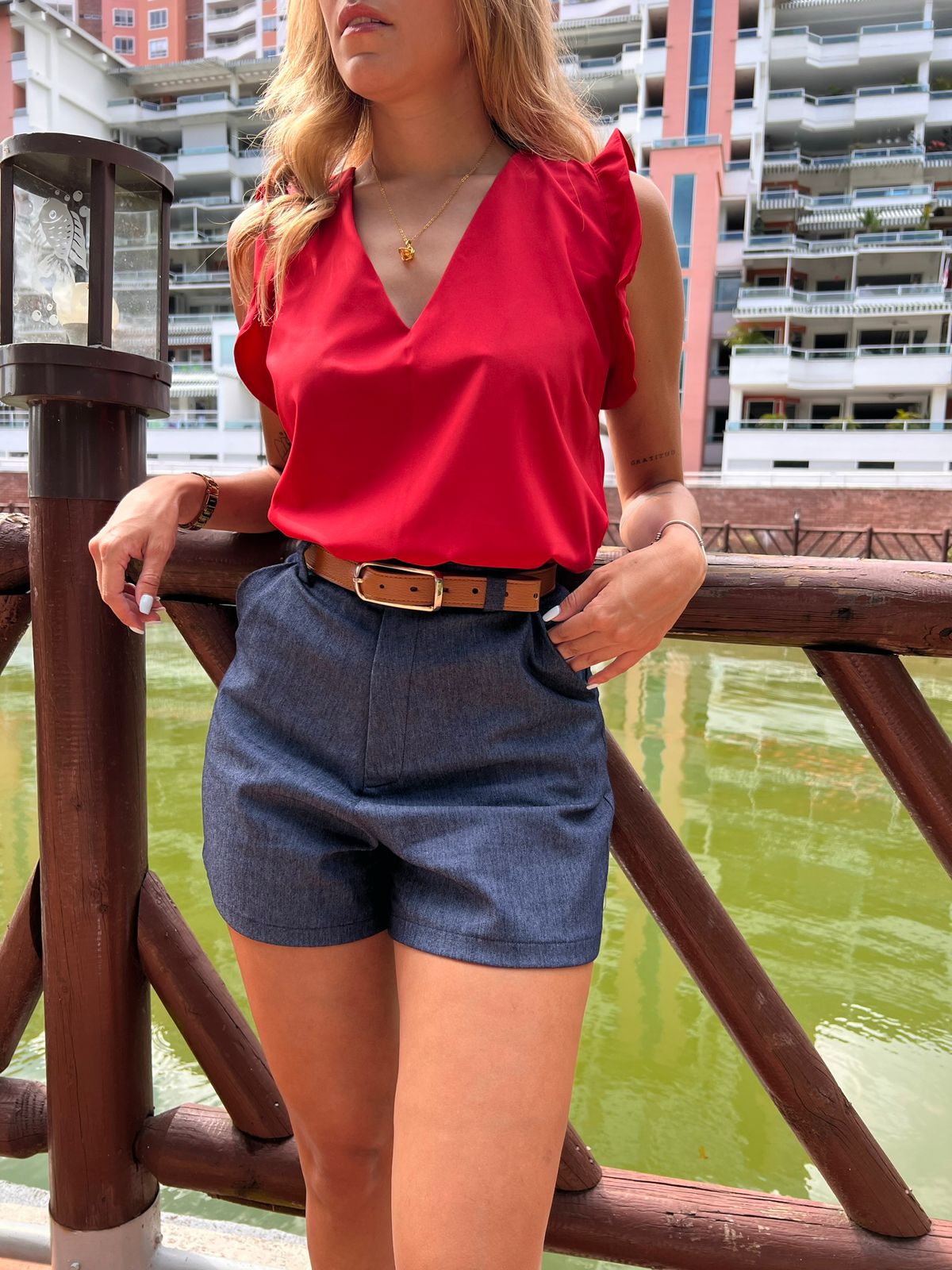 Basica Aquarella Lore Rojo  AQS007