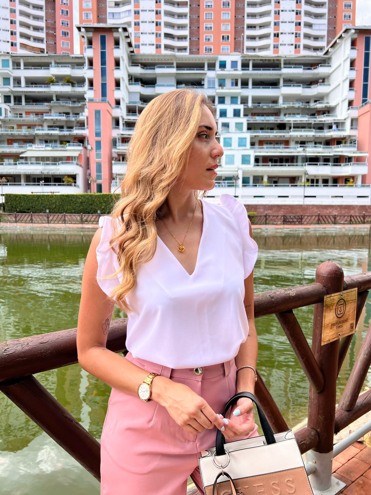 Basica Aquarella Lore Blanco  AQS006