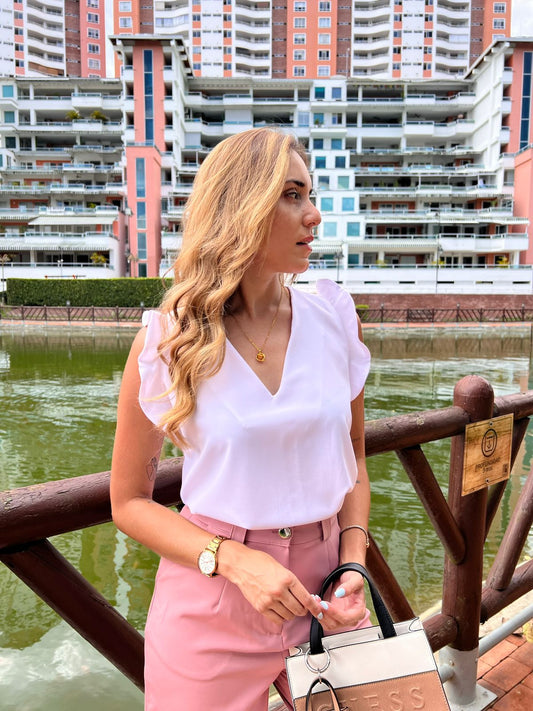 Basica Aquarella Lore Blanco  AQS006