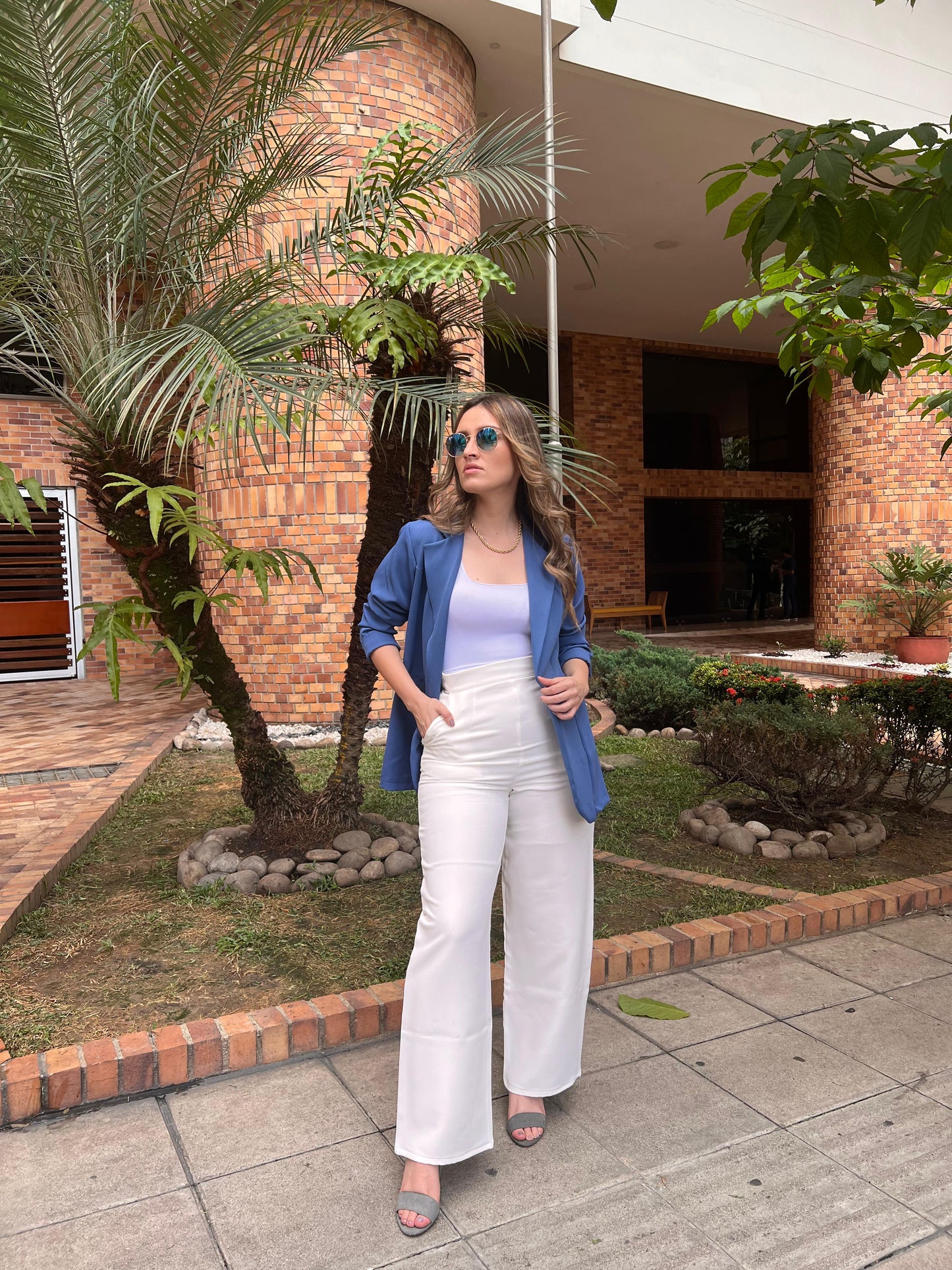 Pantalon By Paola Forero Palazzo Blanco - BPF001