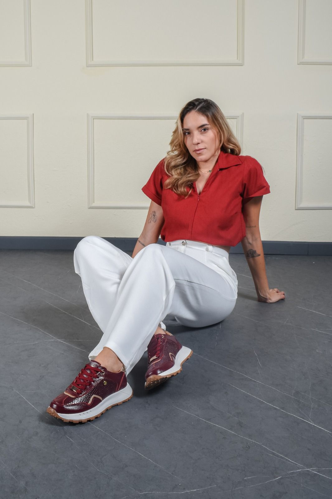 Pantalon By Paola Forero Paris Blanco - BPF004