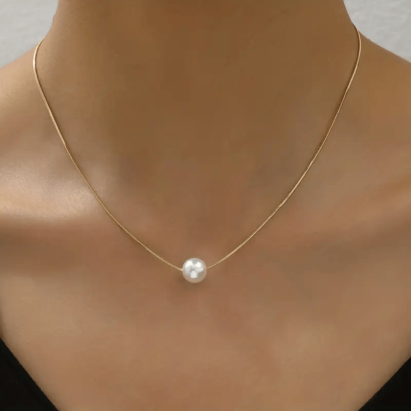 Collar Italia Minimal Pearl by LIRIO